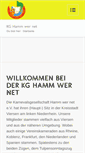 Mobile Screenshot of hamm-wer-net.de